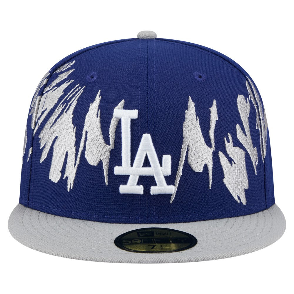 Los Angeles Dodgers New Era Retro Pattern 59FIFTY Fitted Hat | MLB For sale