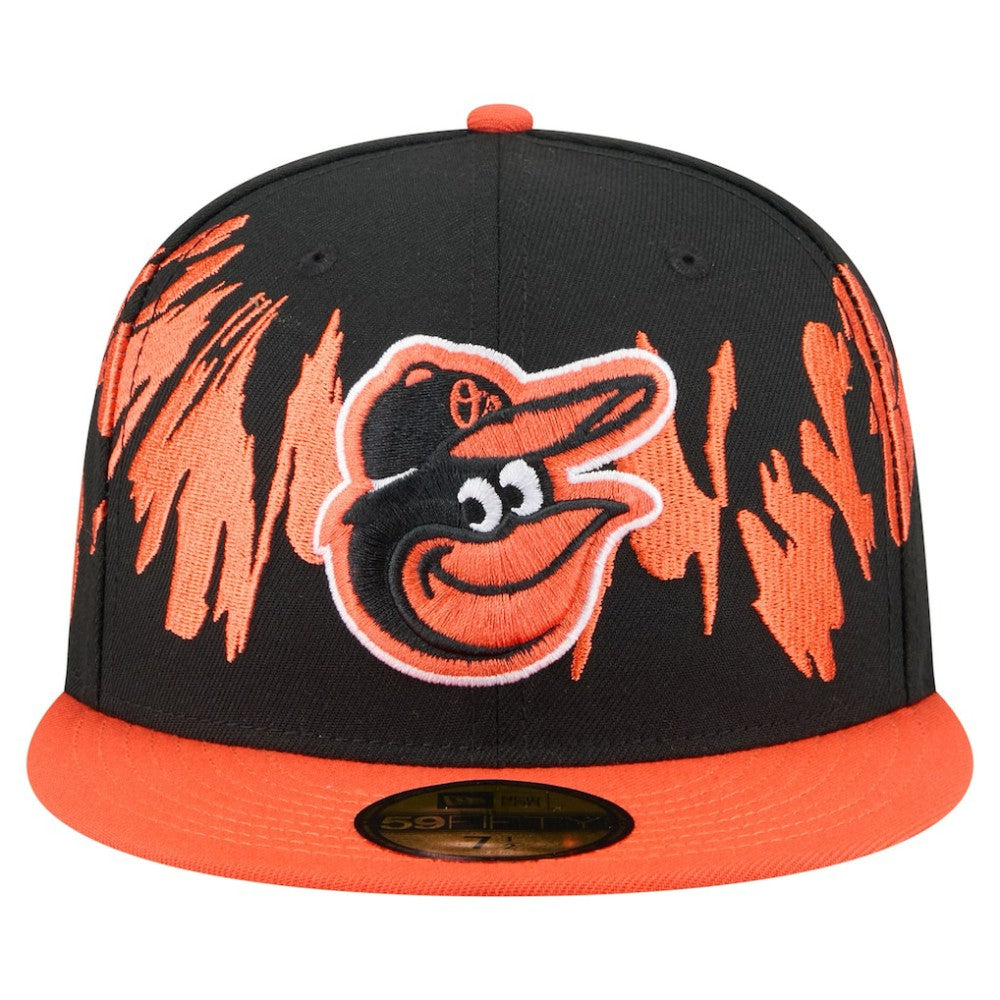 Baltimore Orioles New Era Retro Pattern 59FIFTY Fitted Hat | MLB US