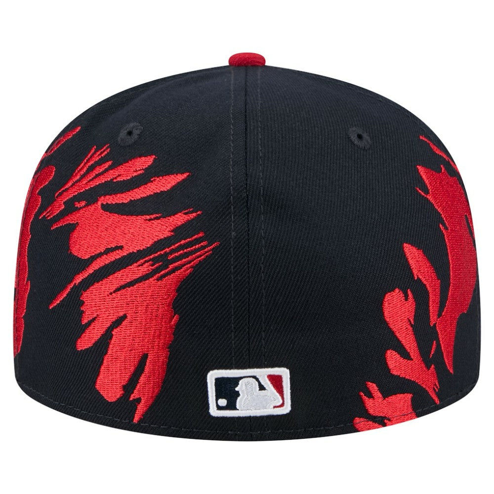 Boston Red Sox New Era Retro Pattern 59FIFTY Fitted Hat | MLB Discount