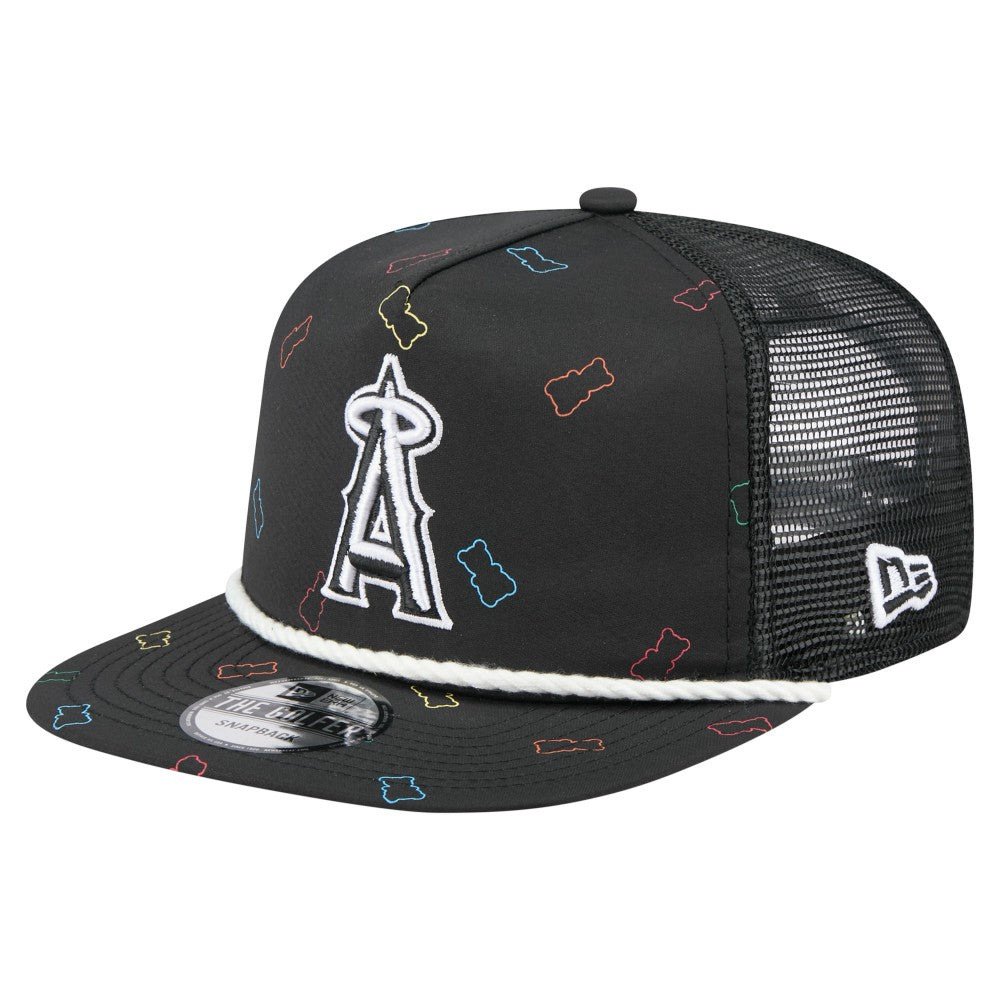 Los Angeles Angels New Era Gummy Golfer Trucker Adjustable Hat | MLB On Sale
