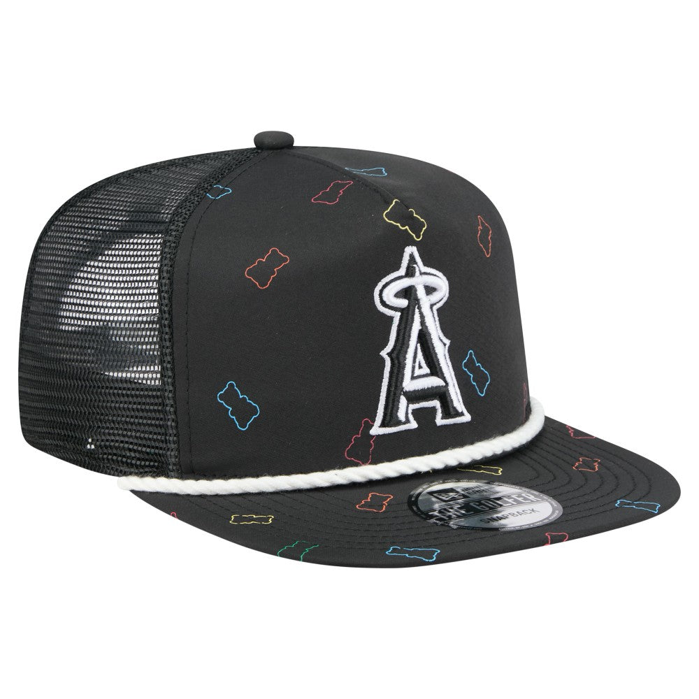 Los Angeles Angels New Era Gummy Golfer Trucker Adjustable Hat | MLB On Sale