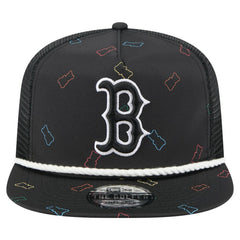 Boston Red Sox New Era Gummy Golfer Trucker Adjustable Hat | MLB New