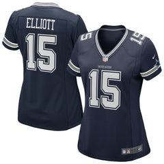 Dallas Cowboys Nike Ezekiel Elliott  Women's Game Jersey