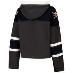 Vegas Golden Knights '47 Women's Cropped Superior Lacer Pullover Hoodie Sale