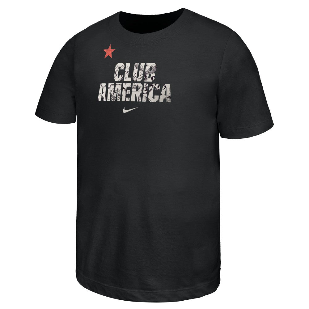 Club America Youth CA x CA T-Shirt Black - Nike