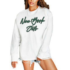 New York Jets  Gameday Couture Women's Classic Comeback Oversized Long Sleeve T-Shirt