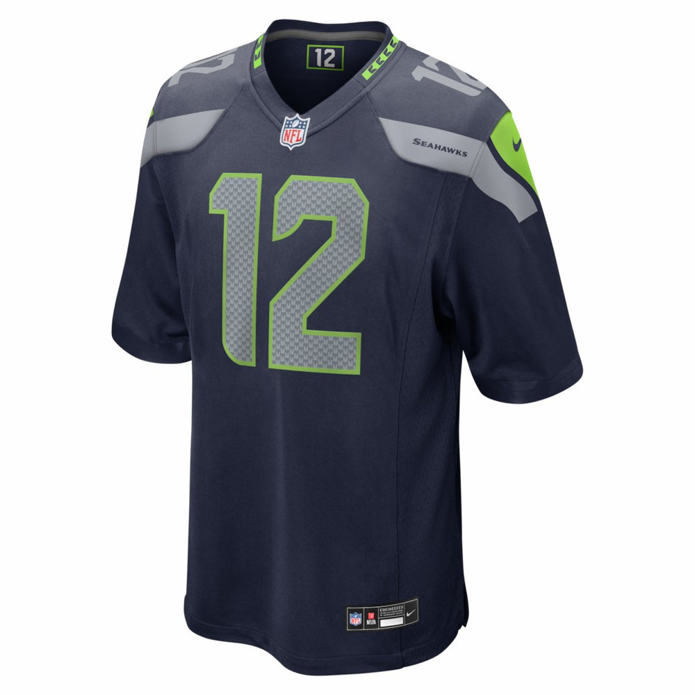 Seattle Seahawks Nike 12s  Team Game Jersey