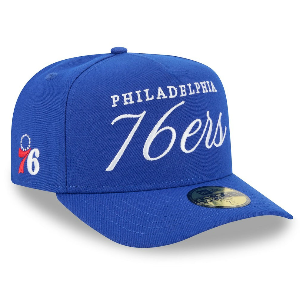 Philadelphia 76ers 2025 NBA Draft A-Frame 59FIFTY Fitted Hat For Sale