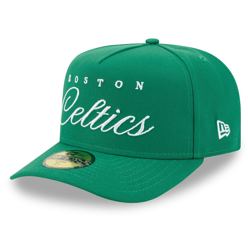 Boston Celtics 2025 NBA Draft A-Frame 59FIFTY Fitted Hat Online