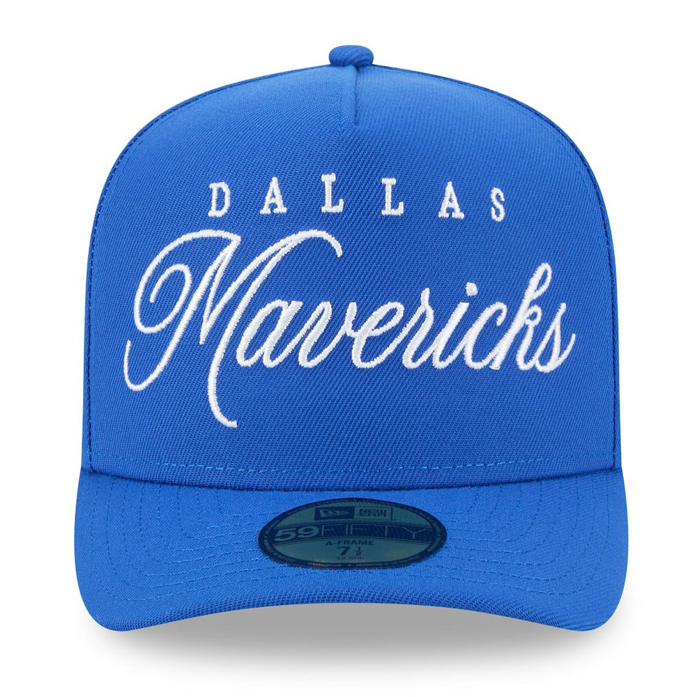 Dallas Mavericks 2025 NBA Draft A-Frame 59FIFTY Fitted Hat sale Discount