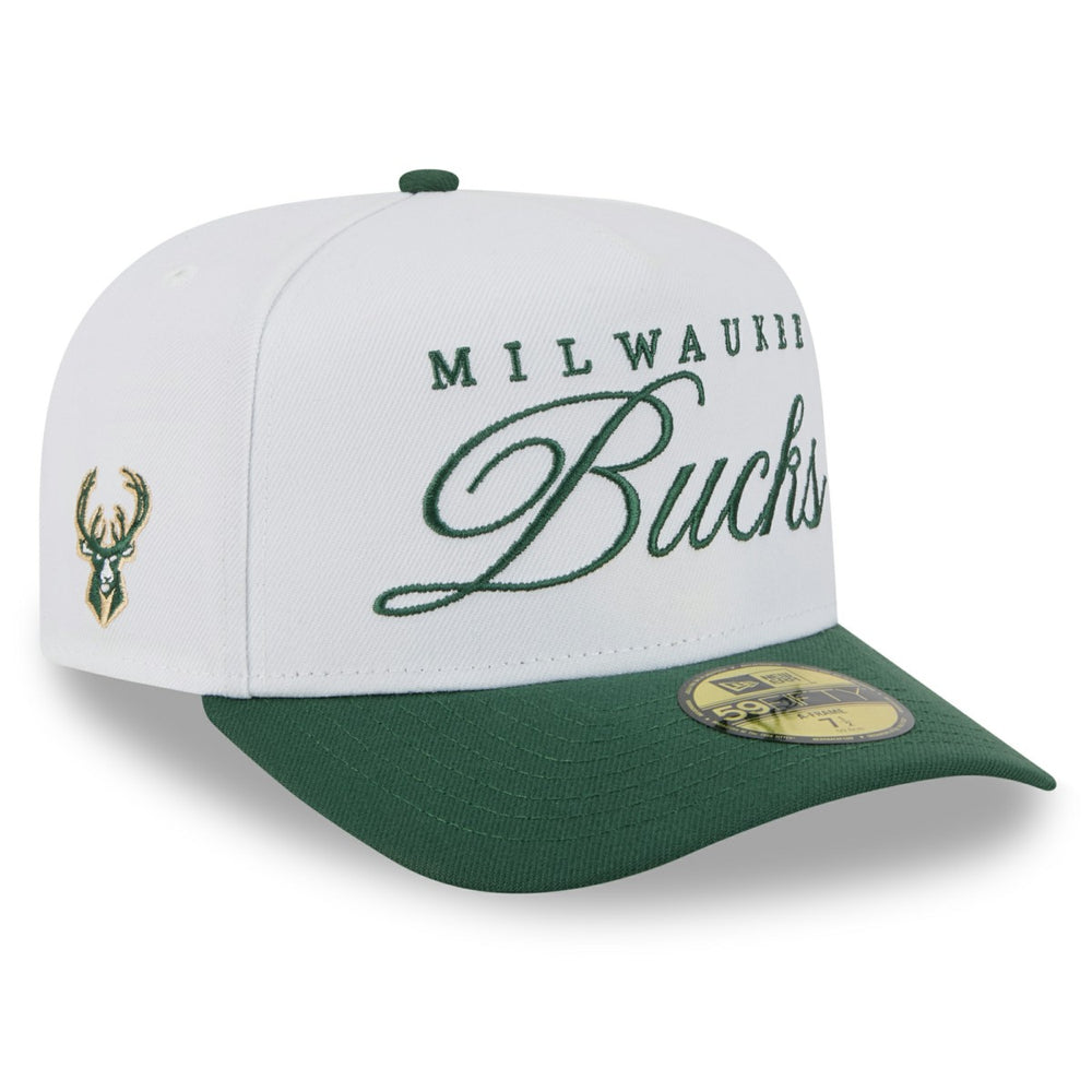 Milwaukee Bucks 2025 NBA Draft A-Frame 59FIFTY Fitted Hat On Sale