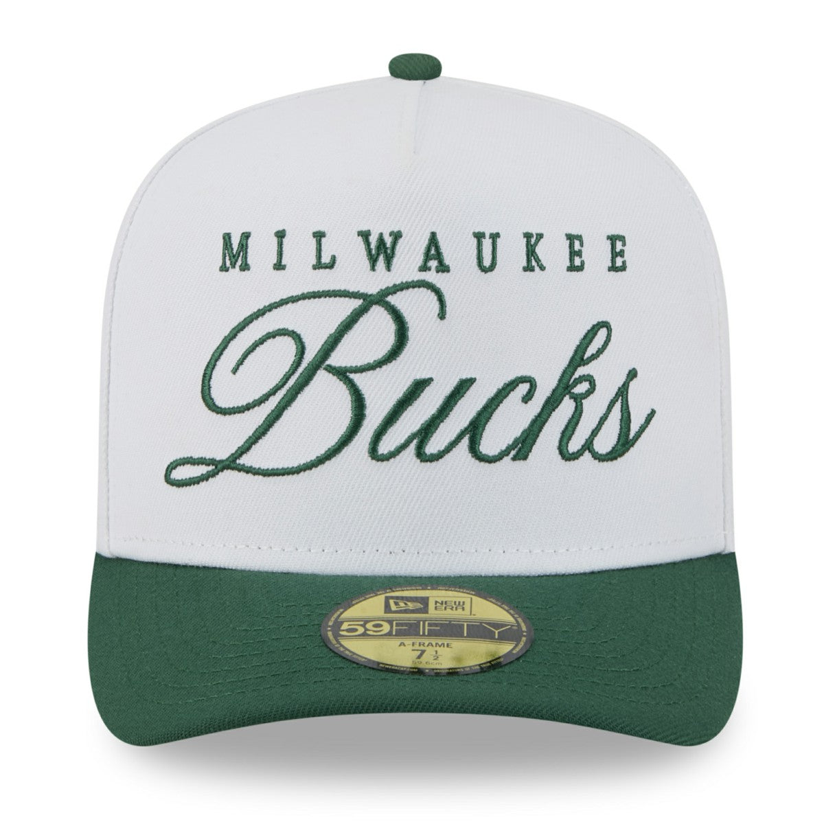 Milwaukee Bucks 2025 NBA Draft A-Frame 59FIFTY Fitted Hat On Sale