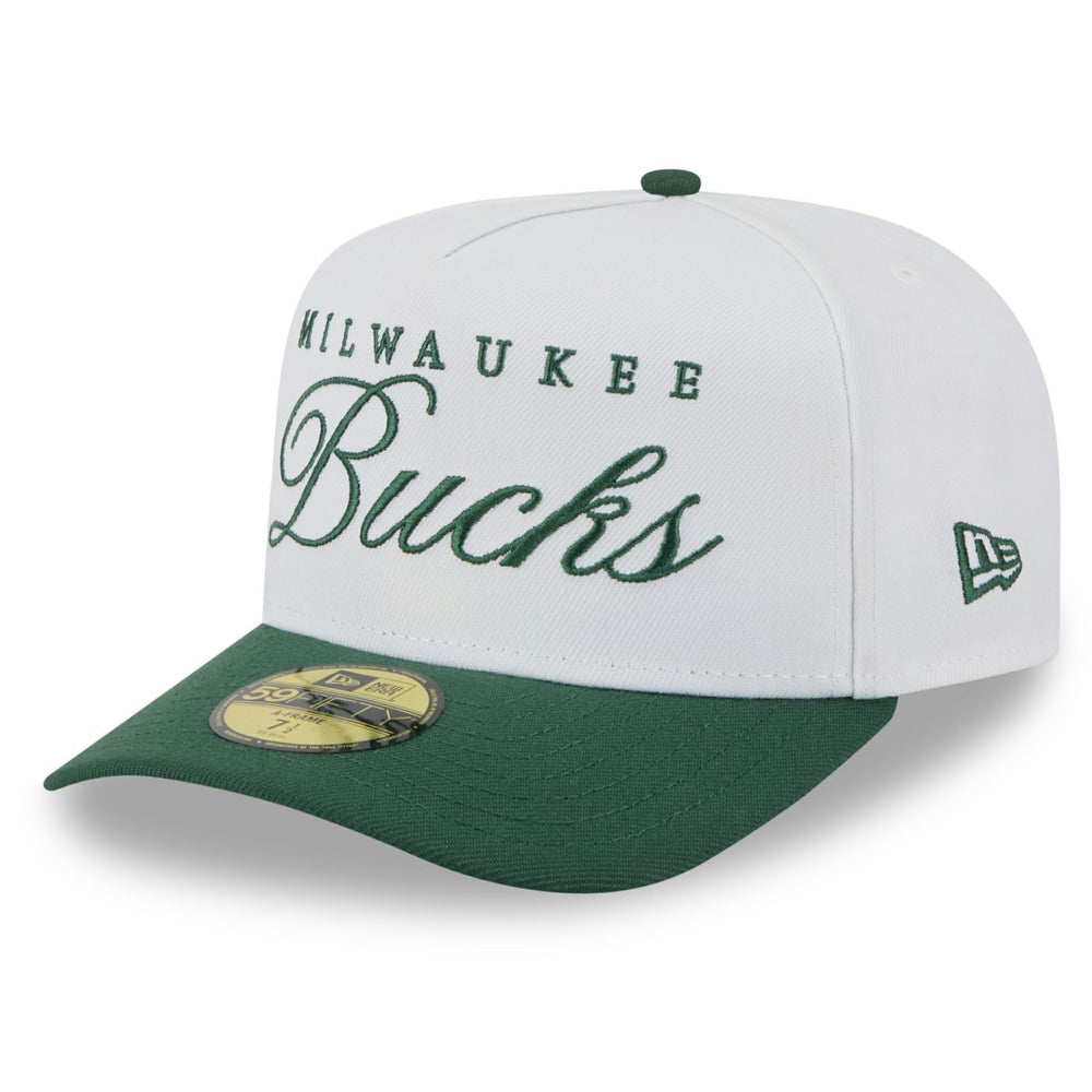 Milwaukee Bucks 2025 NBA Draft A-Frame 59FIFTY Fitted Hat On Sale