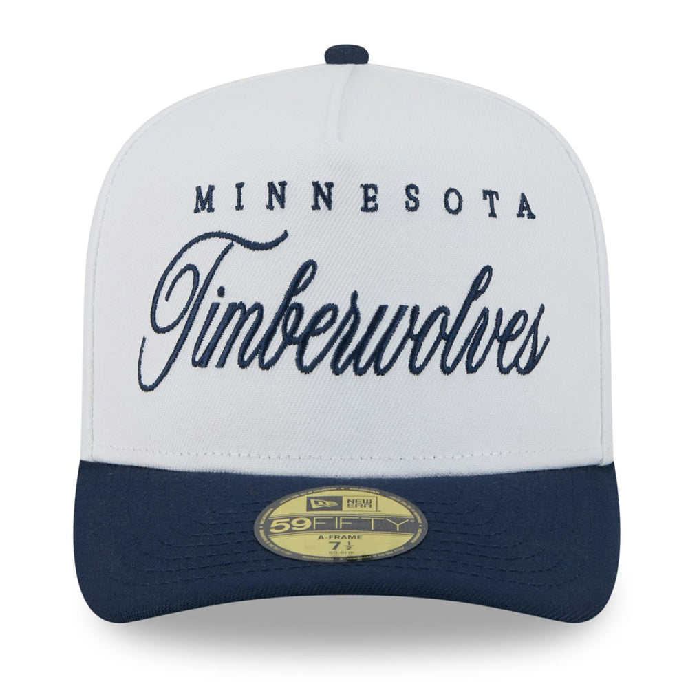 Minnesota Timberwolves 2025 NBA Draft A-Frame 59FIFTY Fitted Hat For Sale