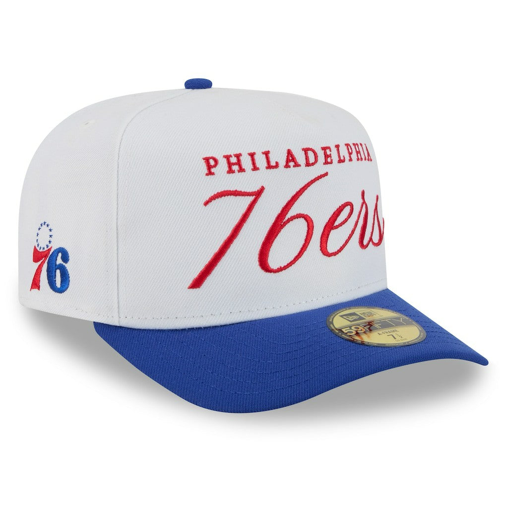 Philadelphia 76ers 2025 NBA Draft A-Frame 59FIFTY Fitted Hat New