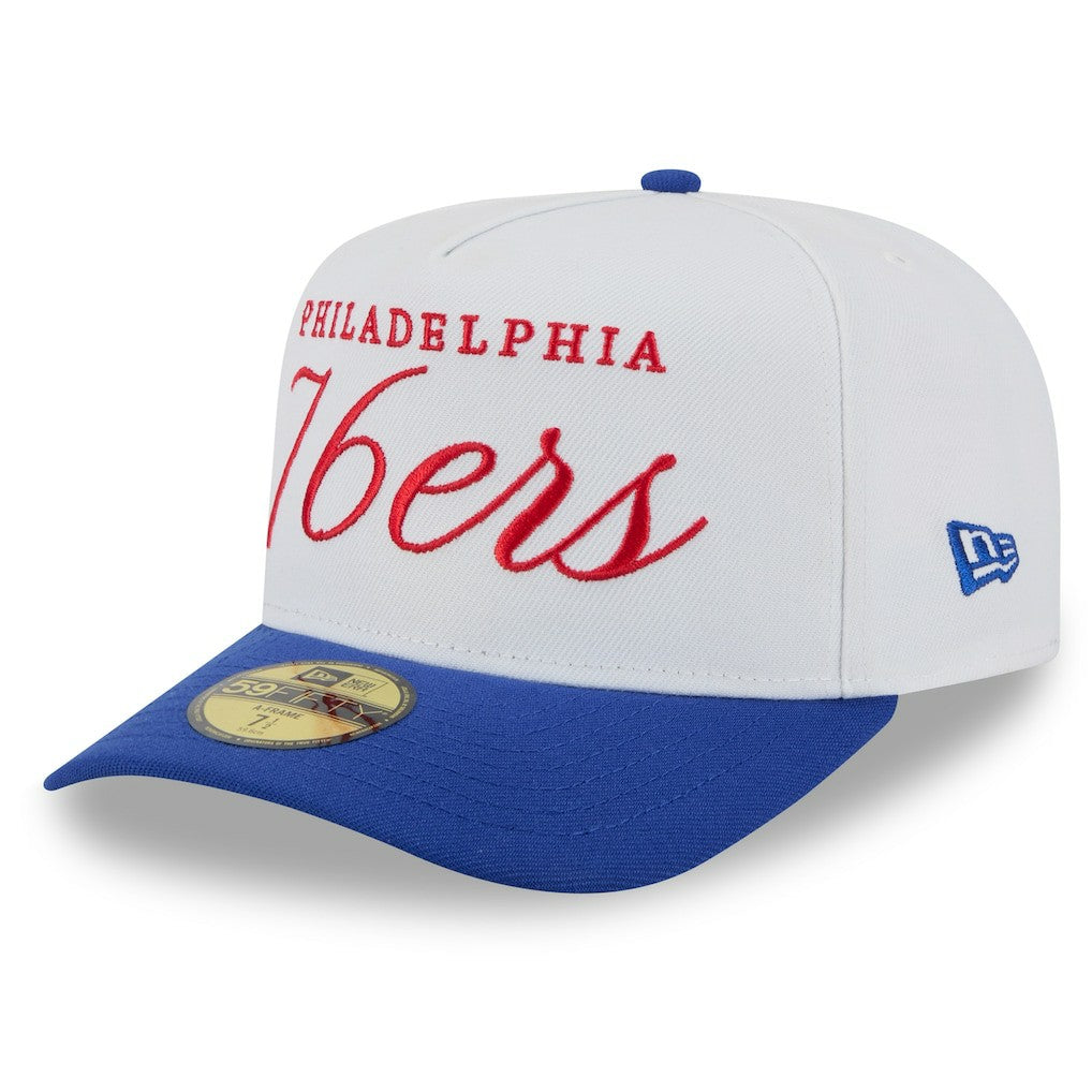 Philadelphia 76ers 2025 NBA Draft A-Frame 59FIFTY Fitted Hat New