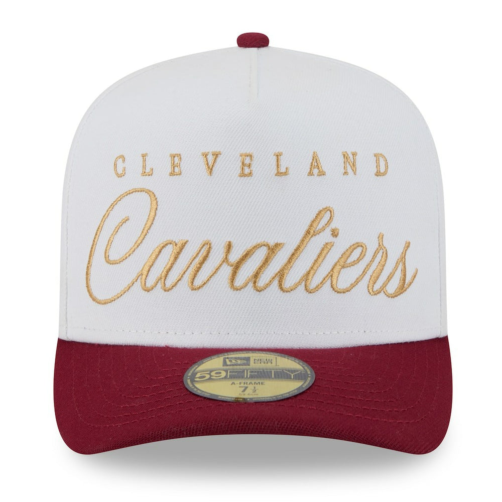 Cleveland Cavaliers 2025 NBA Draft A-Frame 59FIFTY Fitted Hat sale Online