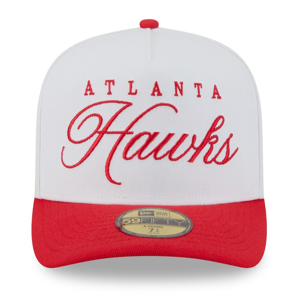 Atlanta Hawks 2025 NBA Draft A-Frame 59FIFTY Fitted Hat On Sale