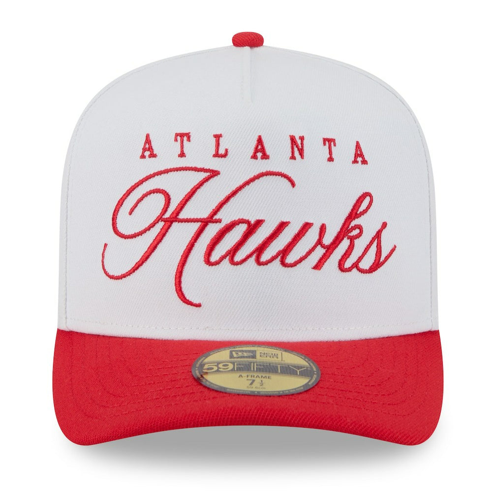 Atlanta Hawks 2025 NBA Draft A-Frame 59FIFTY Fitted Hat On Sale
