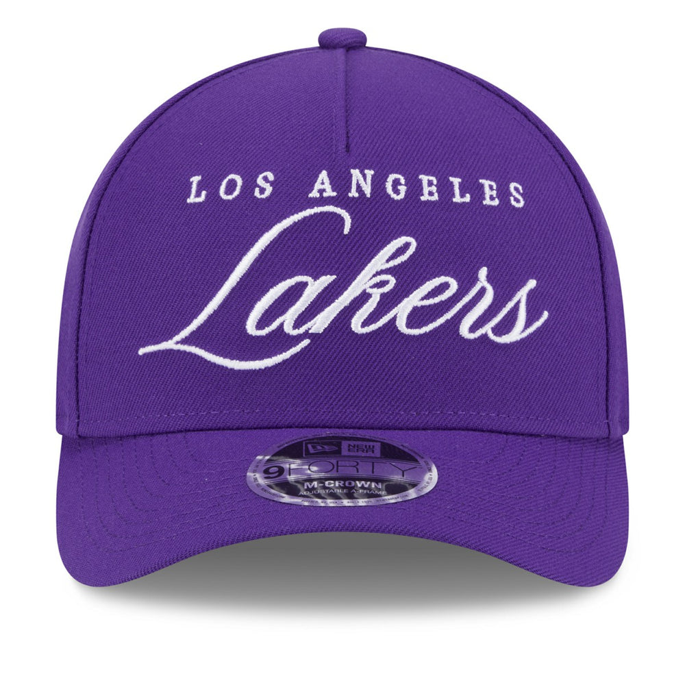 Los Angeles Lakers 2025 NBA Draft M-Crown A-Frame 9FORTY Adjustable Hat Discount