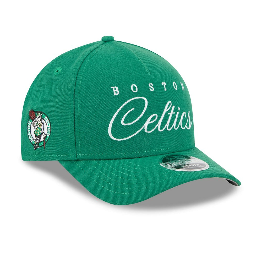 Boston Celtics 2025 NBA Draft M-Crown A-Frame 9FORTY Adjustable Hat Discount
