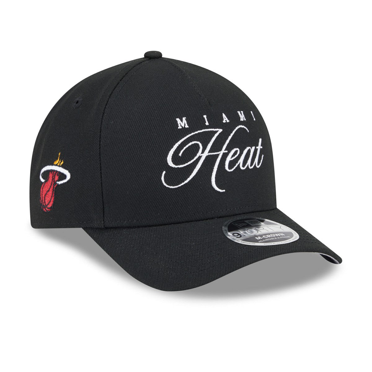Miami Heat 2025 NBA Draft M-Crown A-Frame 9FORTY Adjustable Hat On Sale