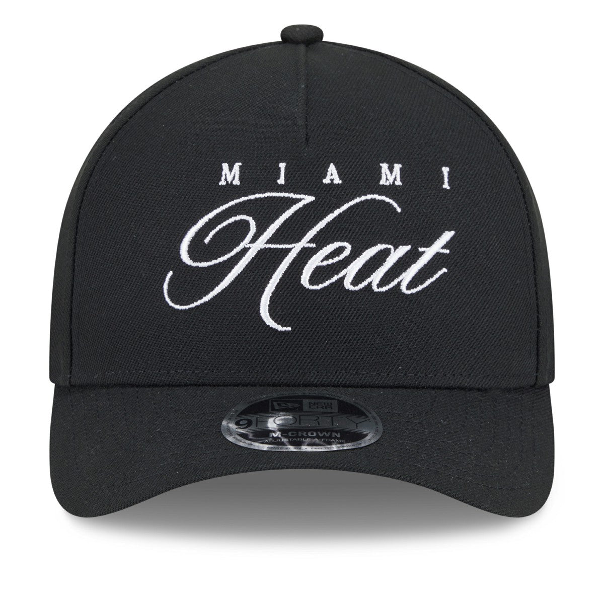 Miami Heat 2025 NBA Draft M-Crown A-Frame 9FORTY Adjustable Hat On Sale