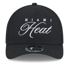 Miami Heat 2025 NBA Draft M-Crown A-Frame 9FORTY Adjustable Hat On Sale
