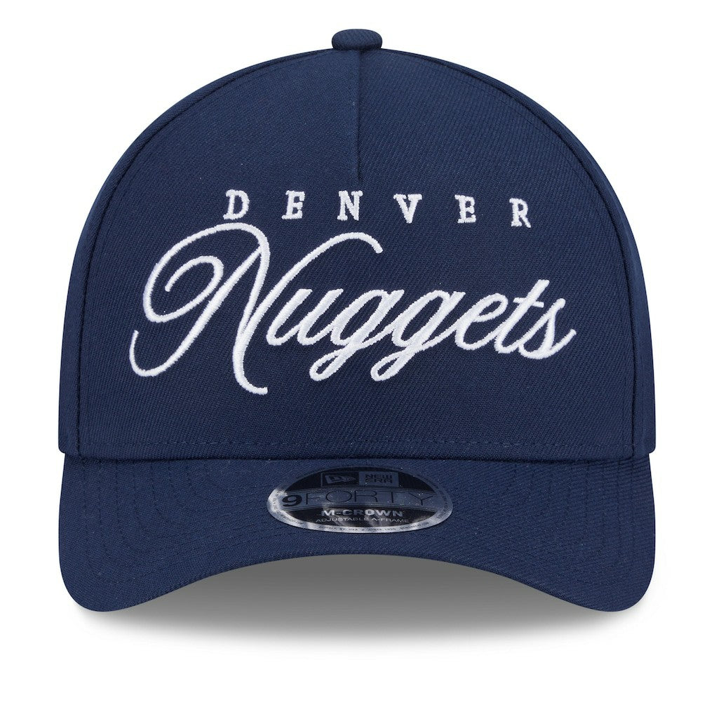 Denver Nuggets 2025 NBA Draft M-Crown A-Frame 9FORTY Adjustable Hat sale On Sale