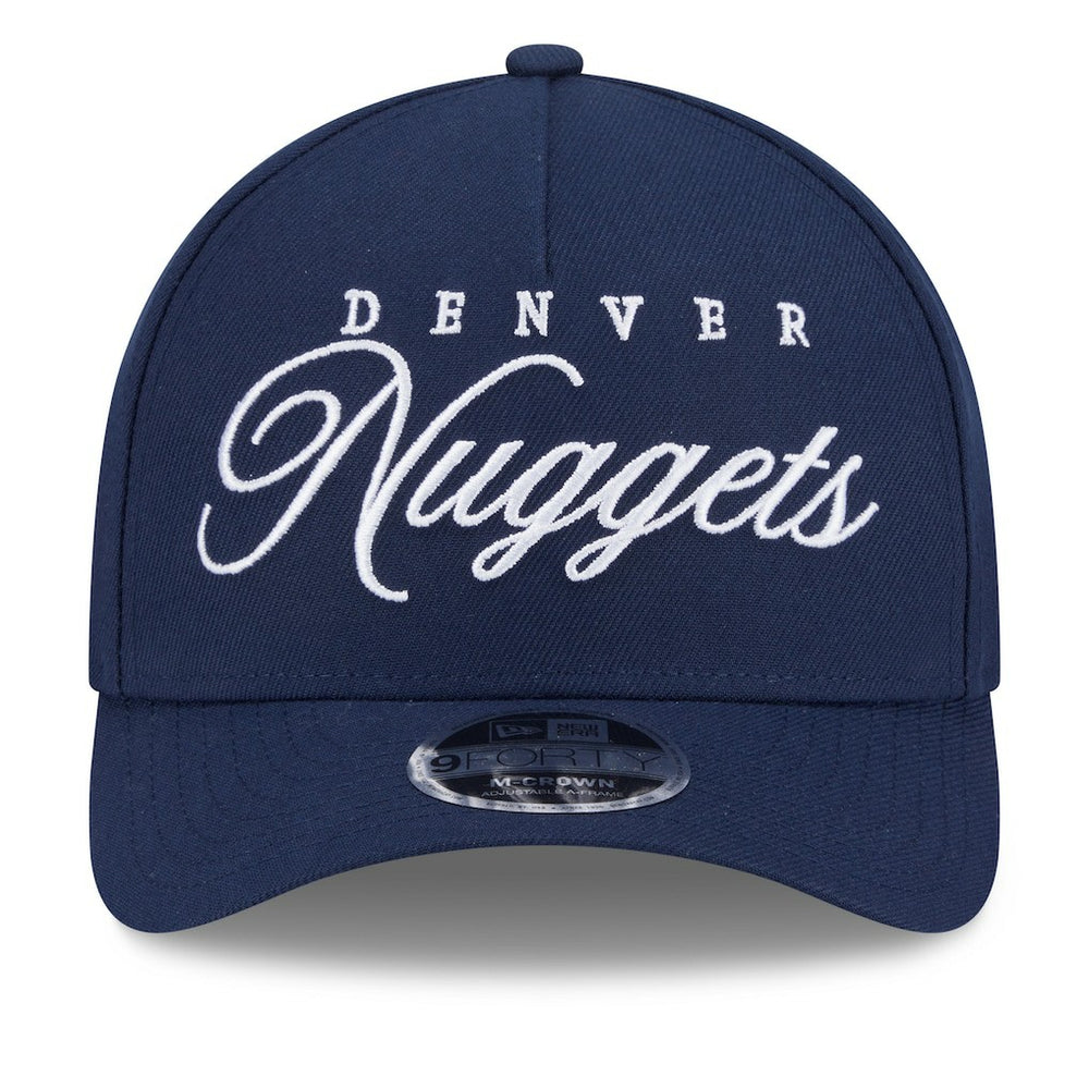 Denver Nuggets 2025 NBA Draft M-Crown A-Frame 9FORTY Adjustable Hat sale On Sale