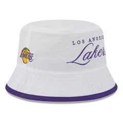 Los Angeles Lakers 2025 NBA Draft Nylon Bucket Hat Outlet