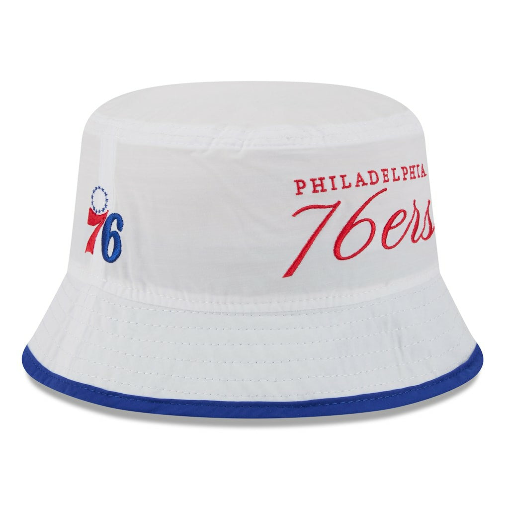Philadelphia 76ers 2025 NBA Draft Nylon Bucket Hat For Sale