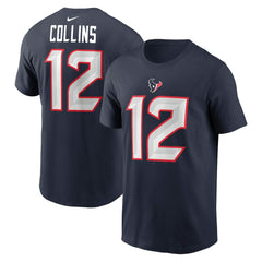 Houston Texans Nike Nico Collins  Name & Number T-Shirt