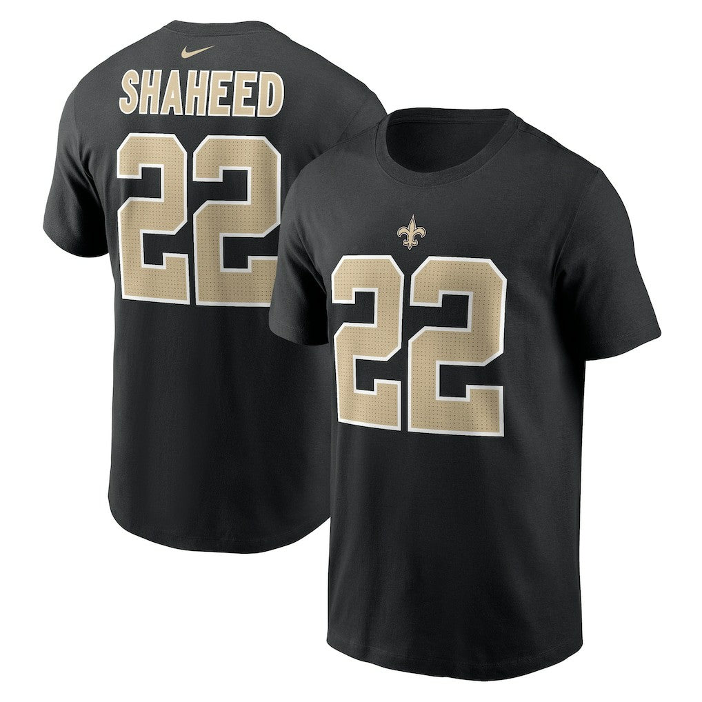 New Orleans Saints Nike Rashid Shaheed  Name & Number T-Shirt