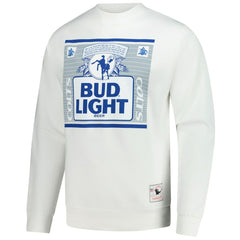 Indianapolis Colts Mitchell & Ness x Bud Light The Crest Pullover Sweatshirt