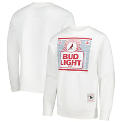 Arizona Cardinals Mitchell & Ness x Bud Light The Crest Pullover Sweatshirt