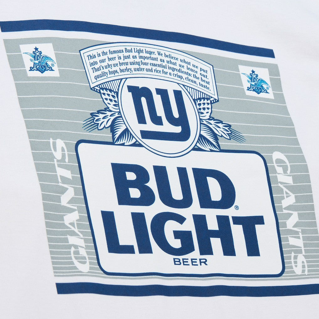 New York Giants Mitchell & Ness x Bud Light The Crest Pullover Sweatshirt
