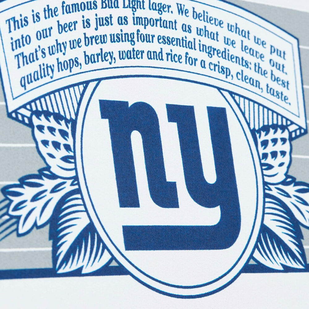 New York Giants Mitchell & Ness x Bud Light The Crest Pullover Sweatshirt
