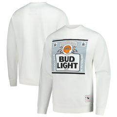 Cincinnati Bengals Mitchell & Ness x Bud Light The Crest Pullover Sweatshirt