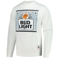 Cincinnati Bengals Mitchell & Ness x Bud Light The Crest Pullover Sweatshirt