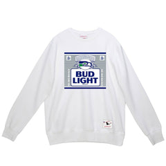 Seattle Seahawks Mitchell & Ness x Bud Light The Crest Pullover Sweatshirt