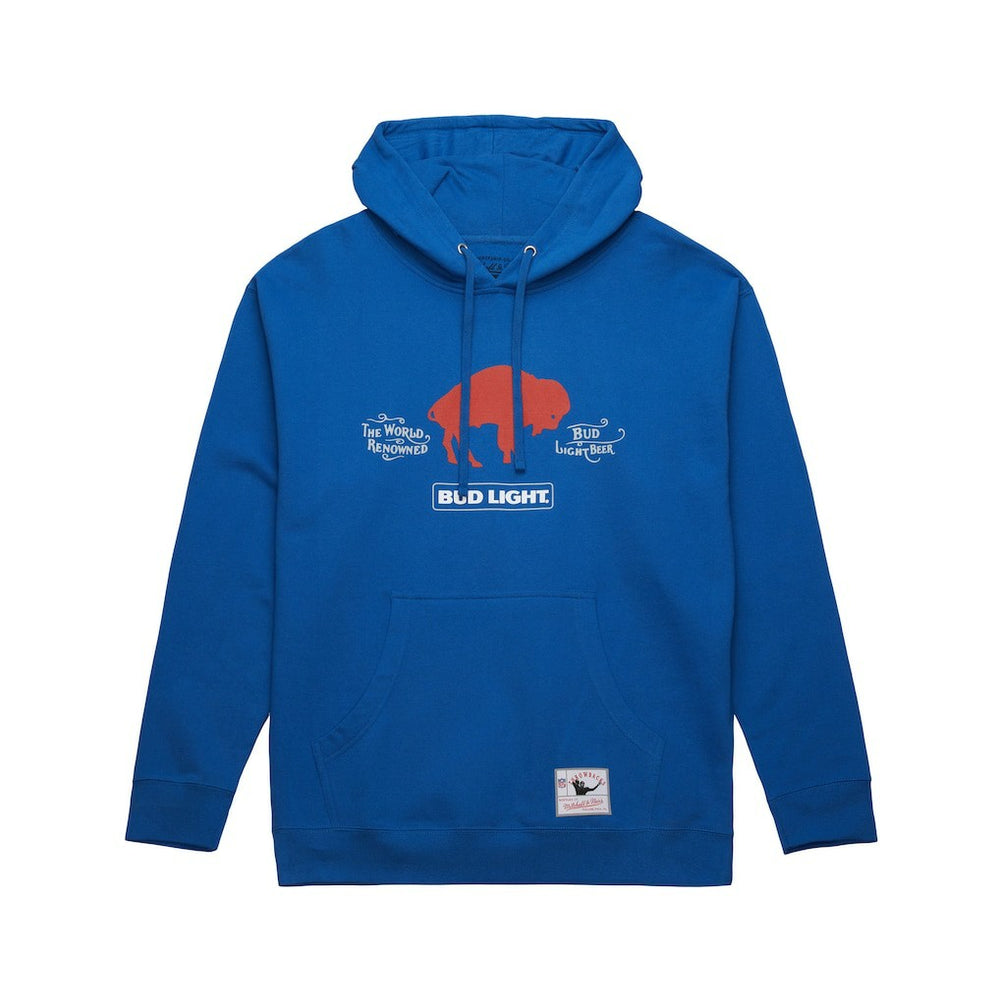 Buffalo Bills Mitchell & Ness NFL x Bud Light Vintage Pullover Hoodie
