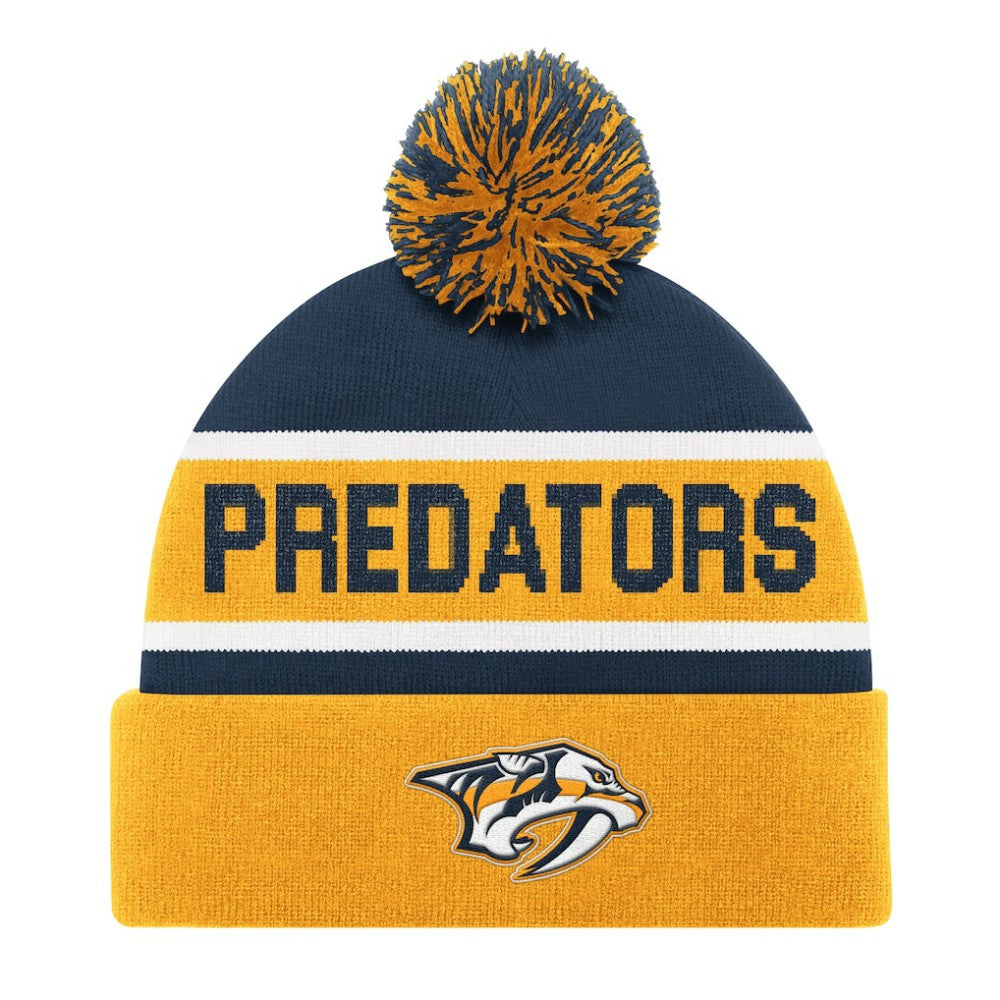 Nashville Predators Starter Cuffed Knit Hat with Pom Discount