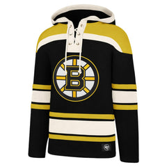 David Pastrnak Boston Bruins '47 Big & Tall Lace-up Pullover Hoodie Online
