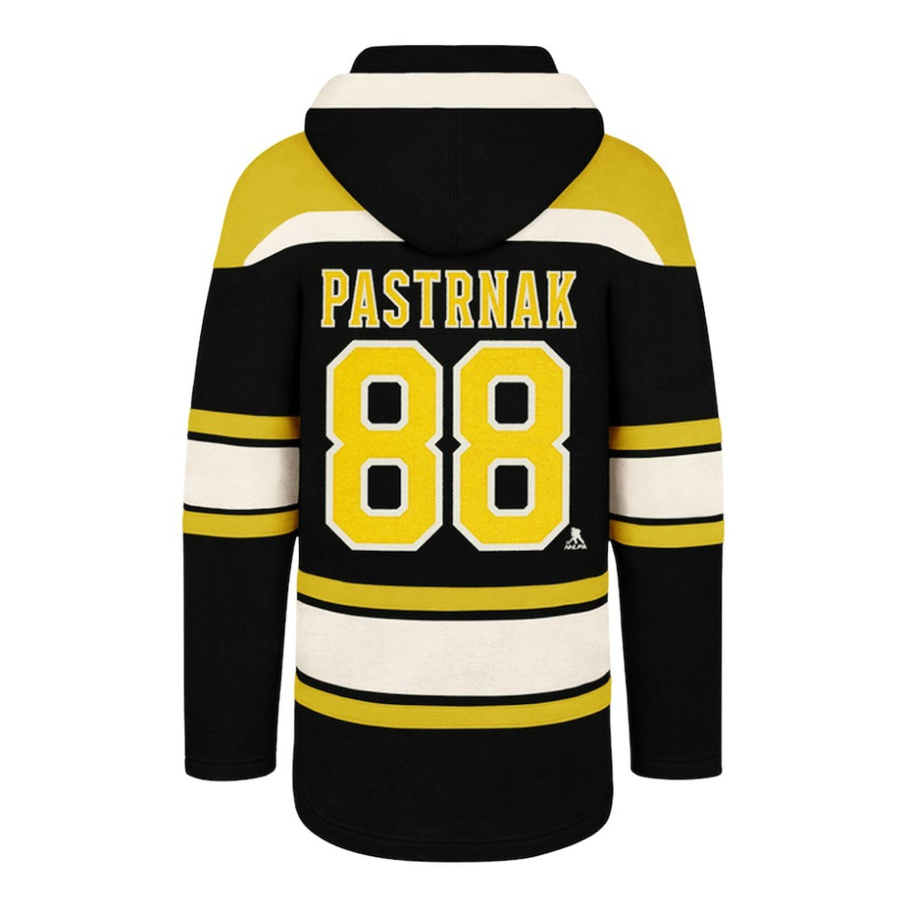 David Pastrnak Boston Bruins '47 Big & Tall Lace-up Pullover Hoodie Online