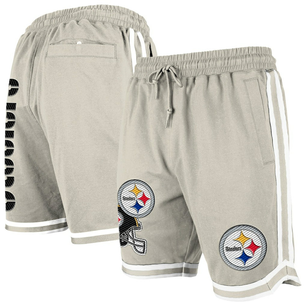 Pittsburgh Steelers New Era Stone Multi Patch Shorts