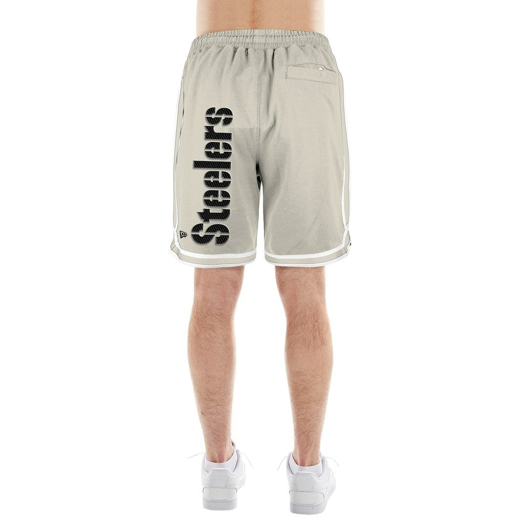 Pittsburgh Steelers New Era Stone Multi Patch Shorts