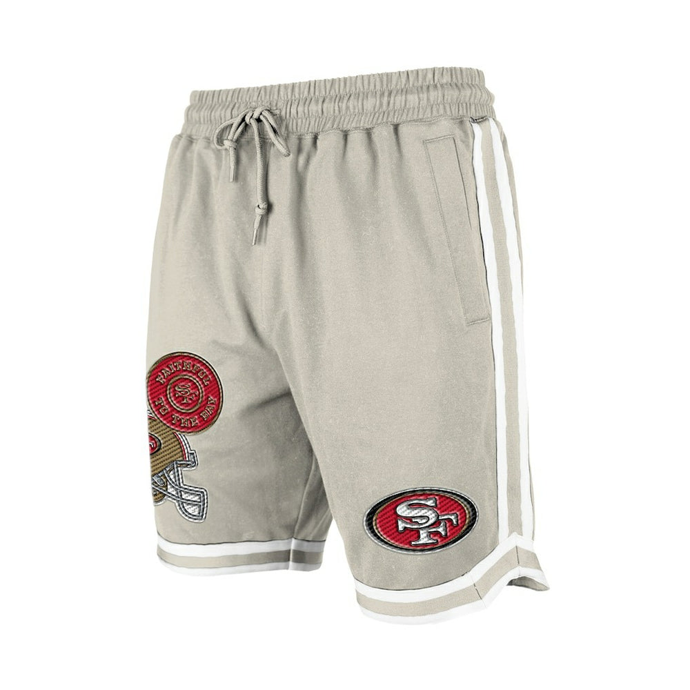 San Francisco 49ers New Era Stone Multi Patch Shorts