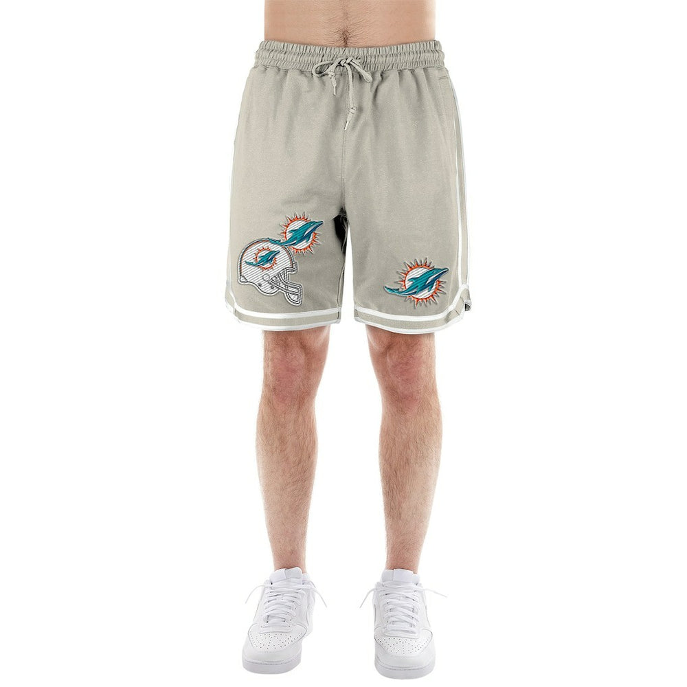 Miami Dolphins New Era Stone Multi Patch Shorts