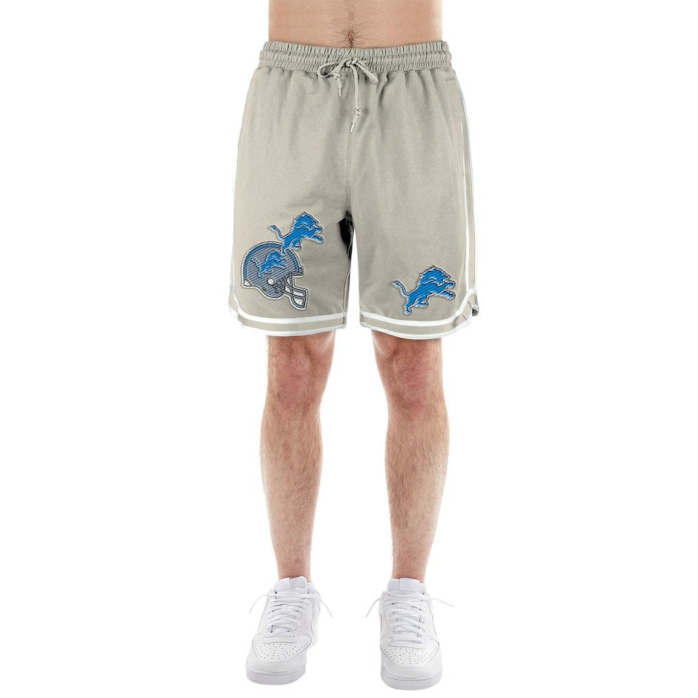 Detroit Lions New Era Stone Multi Patch Shorts